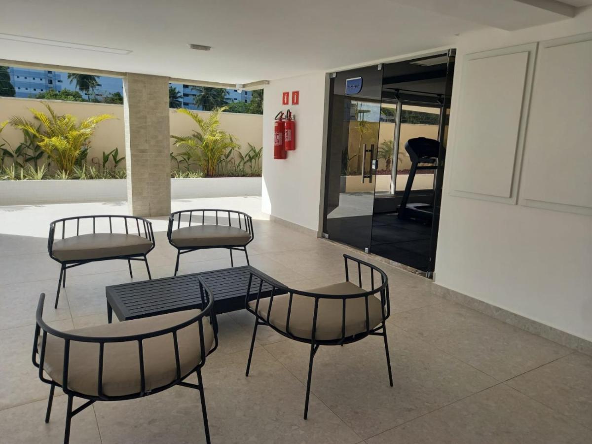 João PessoaPuerto Ventura Flat Beira Mar De Cabo Brancoアパートメント エクステリア 写真