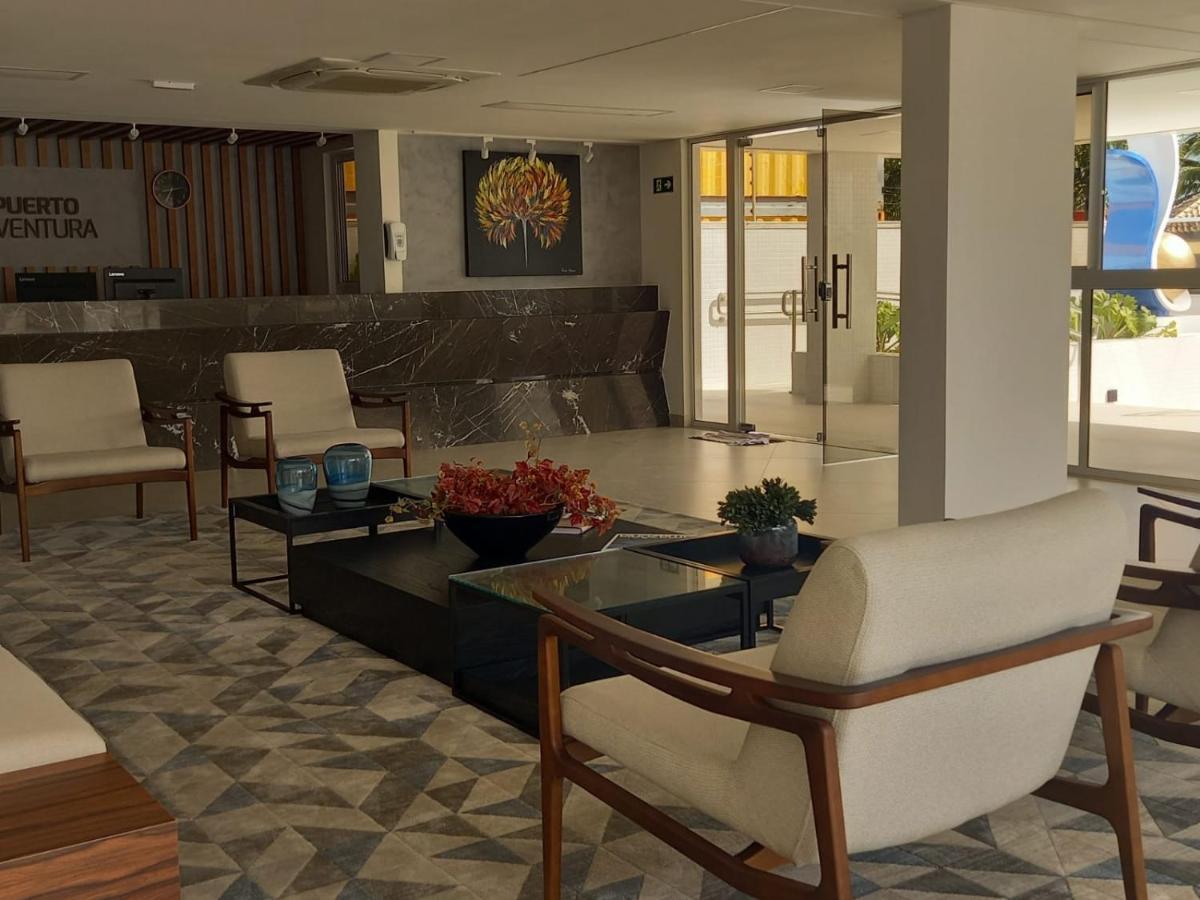 João PessoaPuerto Ventura Flat Beira Mar De Cabo Brancoアパートメント エクステリア 写真