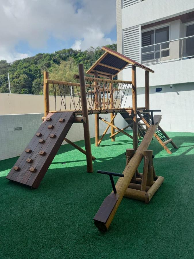 João PessoaPuerto Ventura Flat Beira Mar De Cabo Brancoアパートメント エクステリア 写真