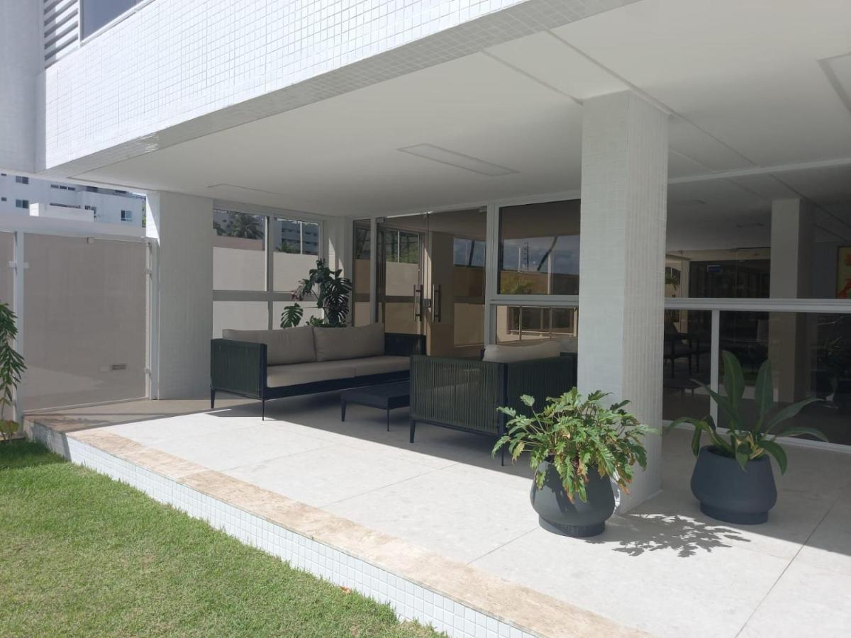 João PessoaPuerto Ventura Flat Beira Mar De Cabo Brancoアパートメント エクステリア 写真