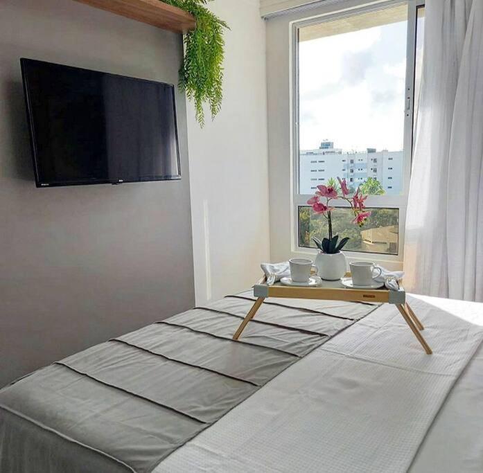 João PessoaPuerto Ventura Flat Beira Mar De Cabo Brancoアパートメント エクステリア 写真