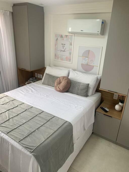 João PessoaPuerto Ventura Flat Beira Mar De Cabo Brancoアパートメント エクステリア 写真